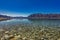 Panoramic photos of Lake Hawea and mountains, South Island, New Zealand