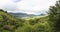 Panoramic picture from Ladies View outlook at Killarney National Park