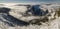 Panoramic picture of Obri dul valley, Giant Mountains, Czech Republic