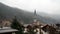 Panoramic Pinzolo Italy Trentino Alto Adige Rendena valley