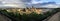 Panoramic Pittsburgh Pennsylvania Downtown City Skyline Three Rivers