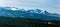 Panoramic Polish Tatras in winter