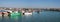 Panoramic Port of Royan in France