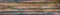 Panoramic retro grunge background of wooden planks