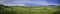 Panoramic Rolling Green Hills