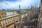 Panoramic rooftop view of the majestic Cathedral of Milan