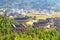 The panoramic of the round Hakka earth building