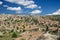 Panoramic rural view of Cappadocia - Turkey