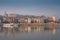 Panoramic scape of the old town Budapest. Hungary. Top tourist attraction in Europe.