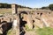 Panoramic Sceneries of The Circus Maximus (Circo Massimo) in Rome, Lazio Province, Italy.