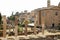 Panoramic Scenes of The Temple of Peace (Foro della Pace) in Rome, Italy.