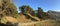 Panoramic shot of the cumbrian fells