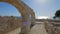Panoramic shot on ruin of ancient city Kourion in Cyprus