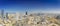 Panoramic Shot Of Tel Aviv And Ramat Gan Skyline