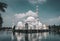 panoramic shot The Tengku Tengah Zaharah Mosque or the Floating Mosque is the first real floating mosque in Malaysia. It is