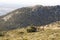 Panoramic Sierra de Guadarrama National Park. Sunrise views