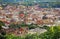 Panoramic sight of town Lvov (Lviv) in Ukraine