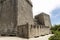 Panoramic Sights of Di Balio Towers Torri di Balio in Erice, Sicily, Italy.