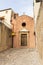 Panoramic Sights of The Holy Mary of the Rosary Church Chiesa di Maria SS. del Rosario in Castellammare del Golfo, Province of T