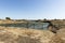 Panoramic Sights of The Sacred Area of Kothon  Area Sacra del Kothon in Province of Trapani, Marsala, Italy.