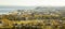 Panoramic skyline of Trondheim, Norway