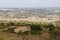 Panoramic Spots of the City from above in Comiso, Province of Ragusa, Italy.