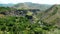 Panoramic summer mountain armenian landscape