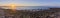 Panoramic Sunset Atlantic Ocean view at Dar Bouazza beach