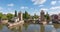 Panoramic time lapse of Pont Couverts