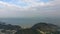 Panoramic timelapse with Rio de Janeiro viewed from Corcovado