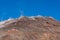 Panoramic from the top of Chaiten volcano in patagonia, Chile. D