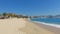 Panoramic touristic view of Cabo San Lucas Beach