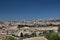 A panoramic veiw of Jerusalem showing the Dome of the Rock