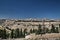 A panoramic veiw of Jerusalem showing the Dome of the Rock