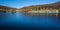 Panoramic View Abbott Lake of the Peaks of Otter Lodge