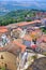 Panoramic view of Acerenza. Basilicata. Italy.