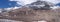 Panoramic View Aconcagua Mountain, West Face, Argentina