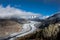 Panoramic view of Aletsch glacier