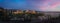 Panoramic view of Alhambra and Sierra Nevada at sunset - Granada, Andalusia, Spain