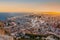 Panoramic view of Alicante from above. Comunidad Valenciana, Spain