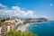 Panoramic view of AlmuÃ±Ã©car (Almunecar) beach