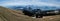 Panoramic view alps from Rigi Kulm Summit of Mount Rigi, Queen of the Mountains Switzerland