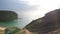 Panoramic view of an amazing beach of the Canary Islands