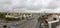 Panoramic view of Amman city - Panorama of Abdoun area and abdoun bridge - Full view of Amman city