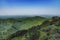 Panoramic view of Aravalli mountain range from Kumbhalgarh fort, Rajasthan, India