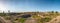 Panoramic view of the archaeological site of Alacahoyuk, Corum, Turkey