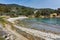 Panoramic view Archaeological site of Aliki, Thassos island, Greece