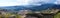 Panoramic view of Aspromonte mountains in Southern Italy