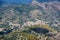 Panoramic view of Aspromonte mountains in Southern Italy