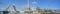 Panoramic view Auckland City Skyline. New Zealand.